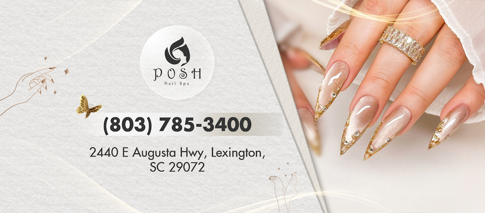 Posh Nail Spa - Augusta Hwy logo